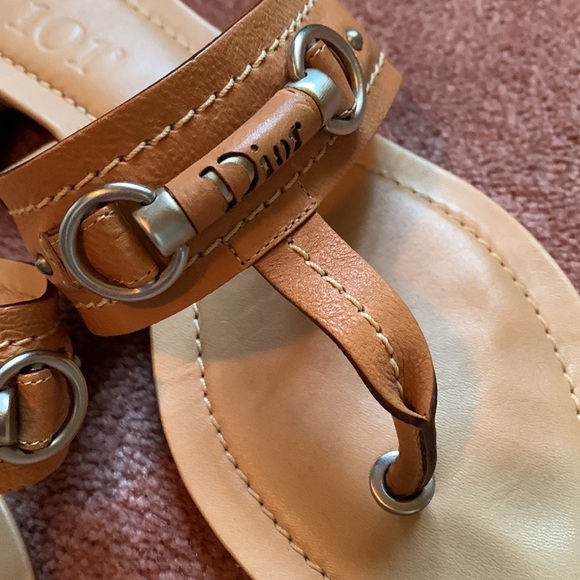 Dior T-strap slide on flats - Picture 3 of 11